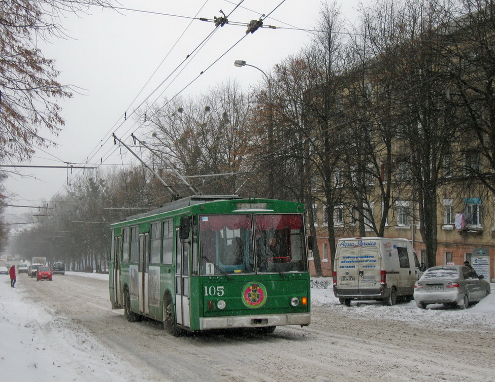 Ровно, Škoda 14Tr89/6 № 105