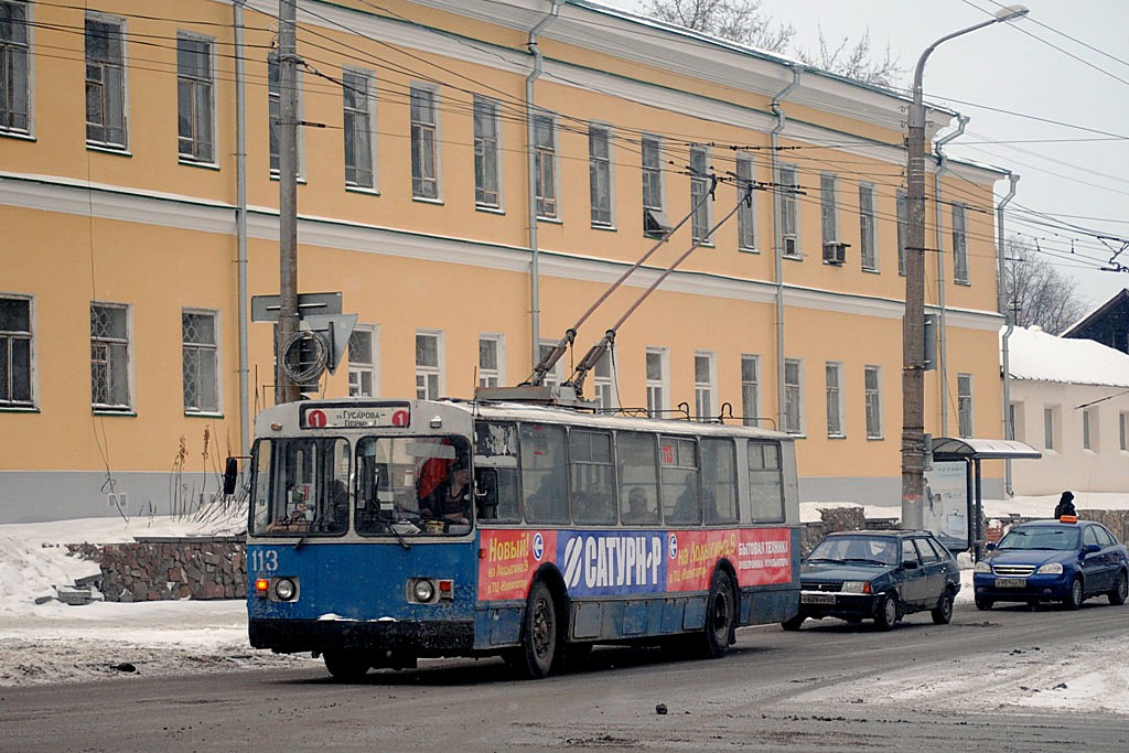 Пермь, ЗиУ-682 (КВР МТРЗ) № 113 Пермь, ЗиУ-682 (КВР МТРЗ) № 113