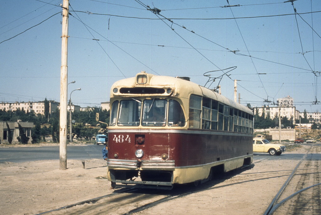 Баку, РВЗ-6М2 № 484; Баку — Старые фотографии (трамвай)