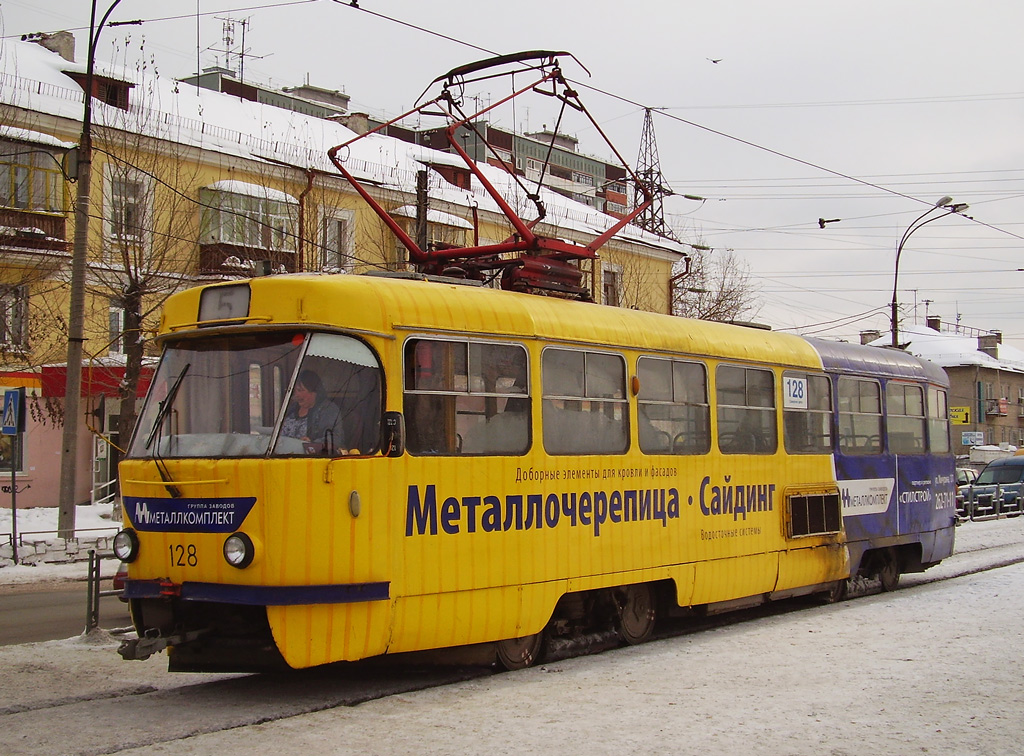 Екатеринбург, Tatra T3SU № 128