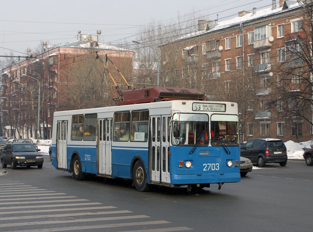 Москва, ЗиУ-682ГМ1 (с широкой передней дверью) № 2703