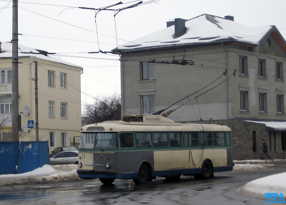 Луцк, Škoda 9Tr19 № 34
