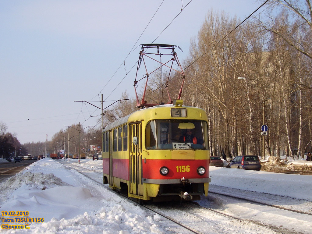 Ульяновск, Tatra T3SU № 1156