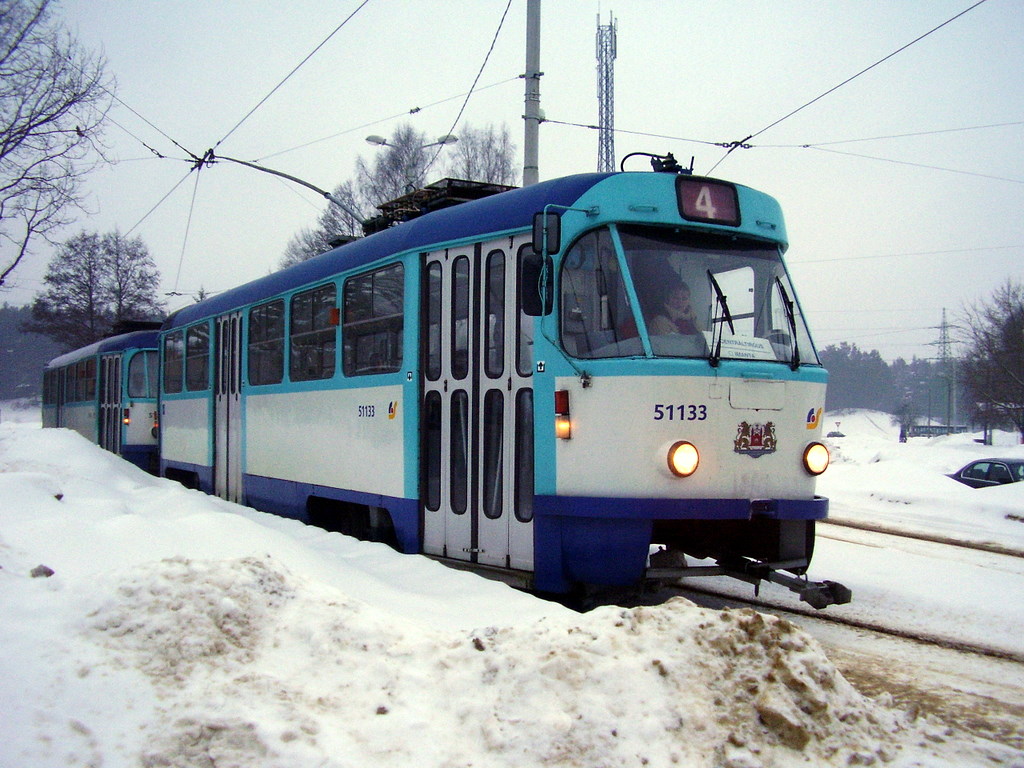 Рига, Tatra T3A № 51133