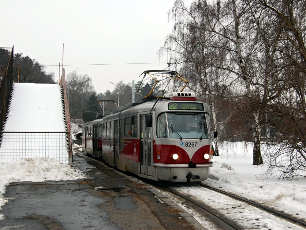 Прага, Tatra T3R.PLF № 8267