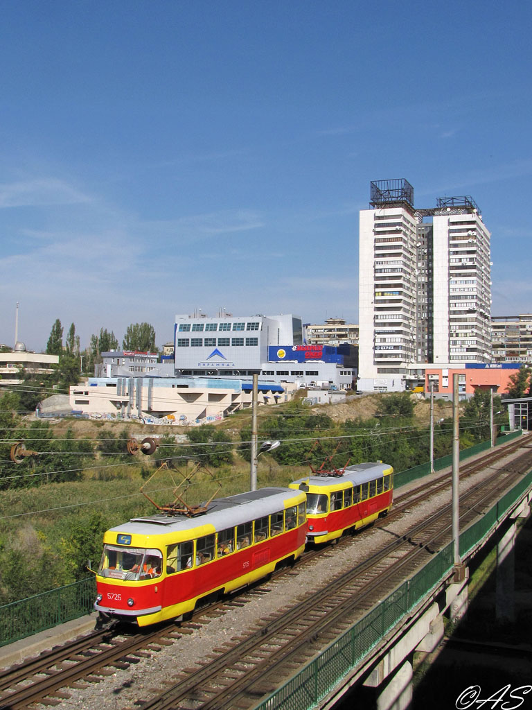 Volgograd, Tatra T3SU N°. 5725