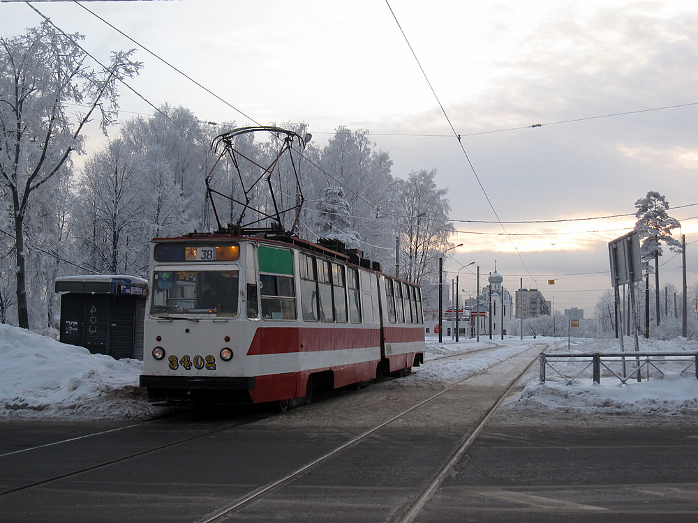 Sankt Petersburg, LVS-86K Nr. 3402
