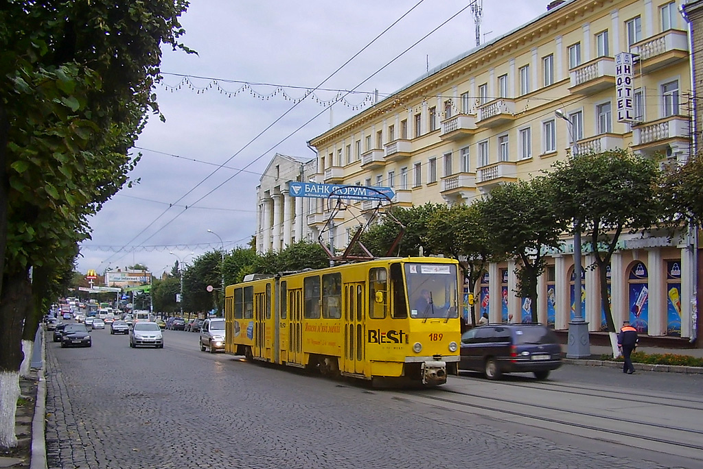 Винница, Tatra KT4SU № 189