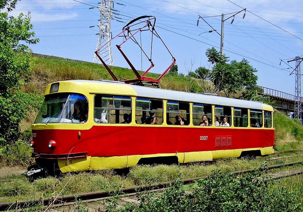 Одеса, Tatra T3SU (двухдверная) № 3337