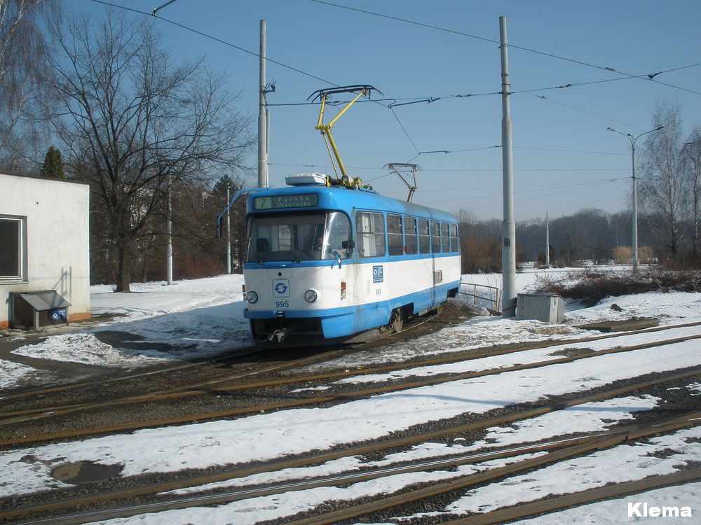 Ostrava, Tatra T3R.P № 995