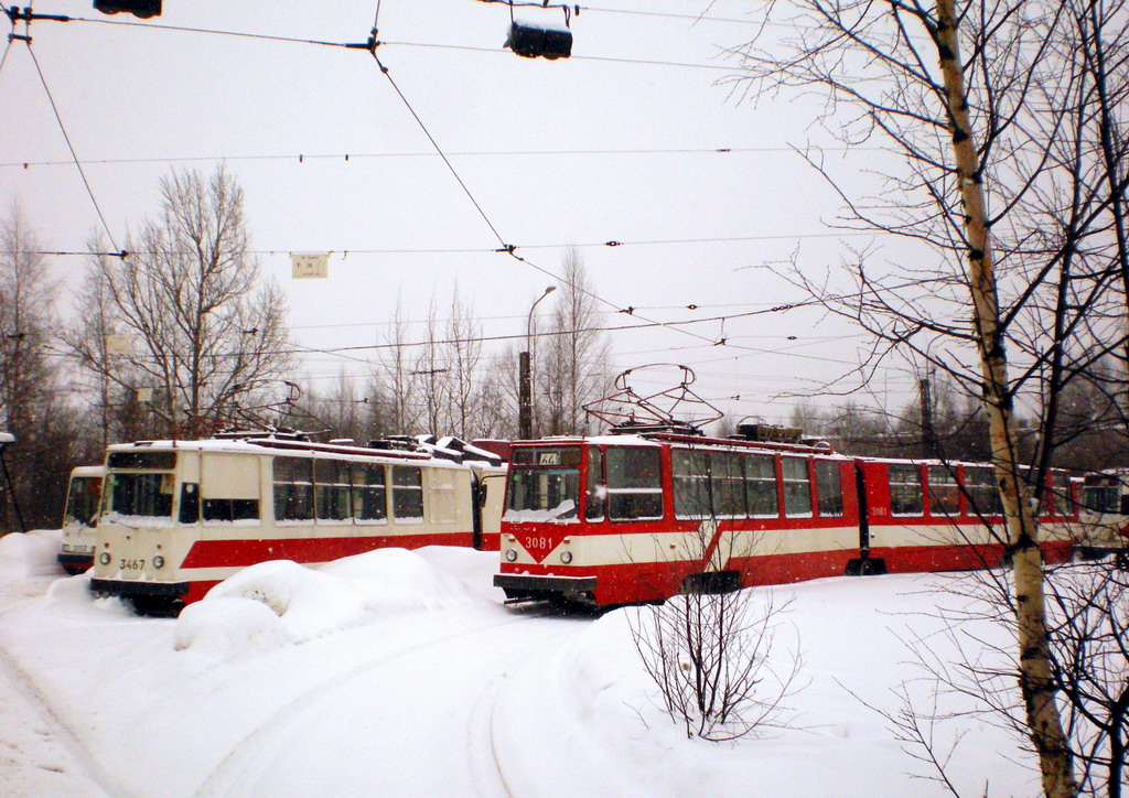 Санкт-Петербург, ЛВС-86К № 3081; Санкт-Петербург — Конечные станции и разворотные кольца Санкт-Петербург, ЛВС-86К № 3081; Санкт-Петербург — Конечные станции и разворотные кольца