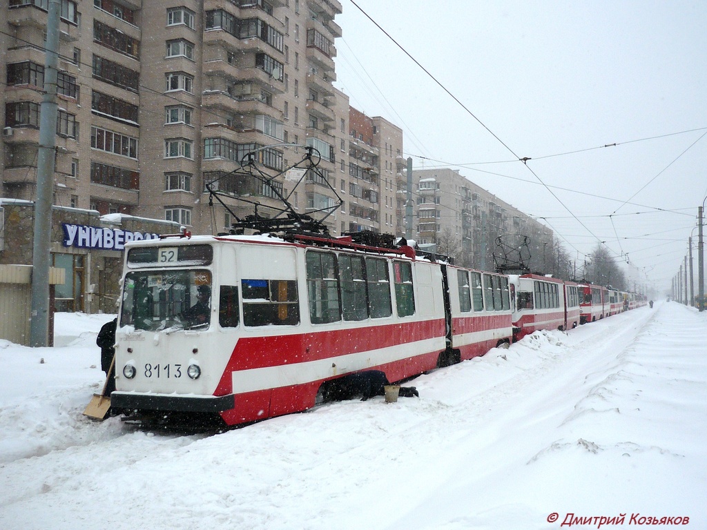Saint-Petersburg, LVS-86K Br. 8113; Saint-Petersburg — Incidents Saint-Petersburg, LVS-86K Br. 8113; Saint-Petersburg — Incidents