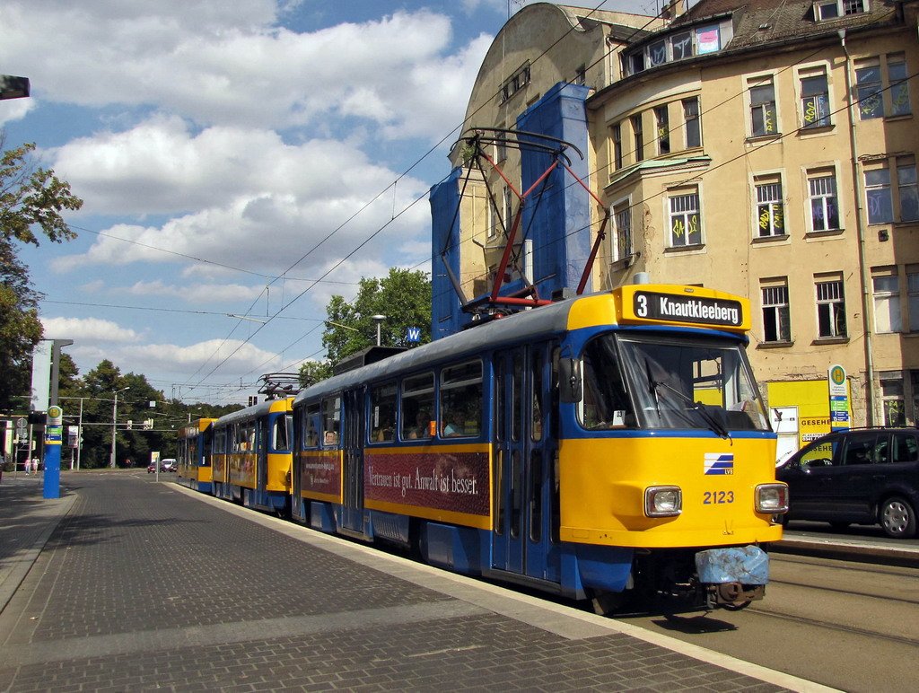 Leipzig, Tatra T4D-M1 № 2123 Leipzig, Tatra T4D-M1 № 2123