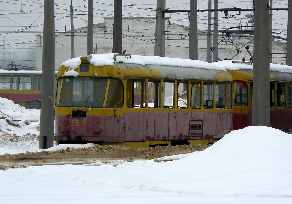 Киев, Tatra T3SU № 5617; Киев — Трамвайные депо: Дарницкое