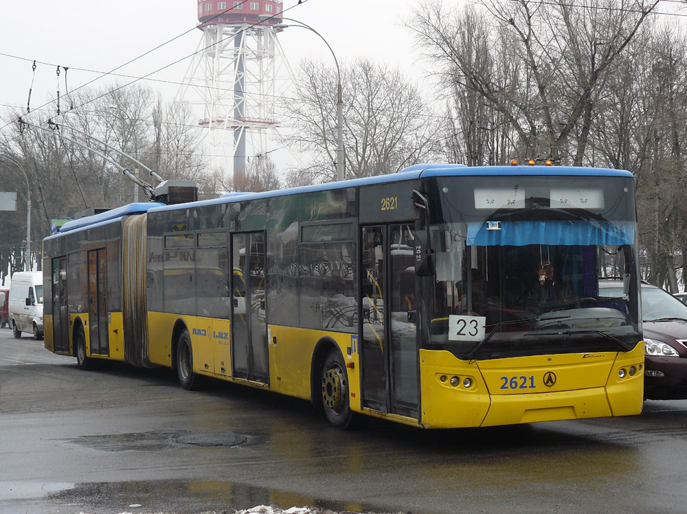 Киев, ЛАЗ E301D1 № 2621