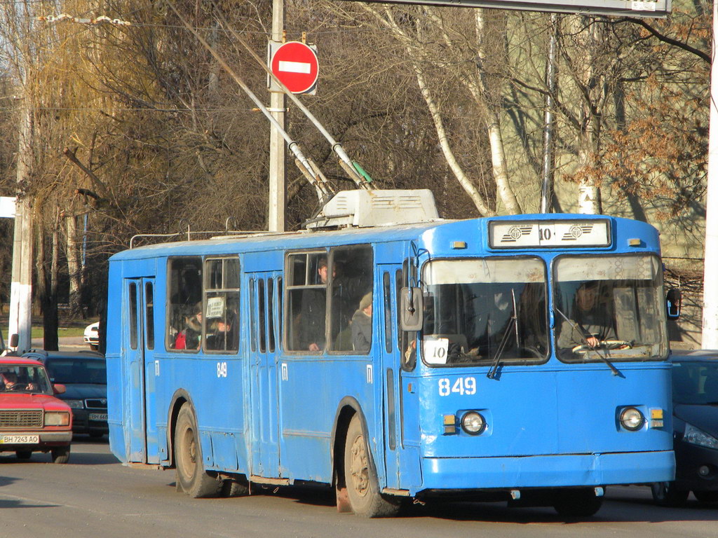 Одесса, ЗиУ-682В-012 [В0А] № 849