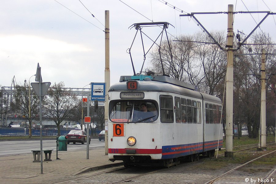 Szczecin, Duewag GT6 — 919