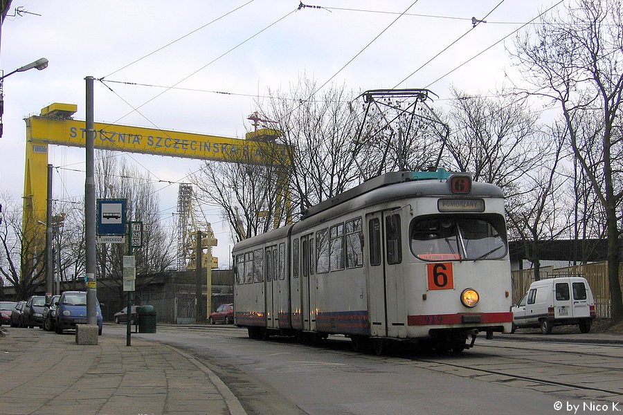 Щецин, Duewag GT6 № 919