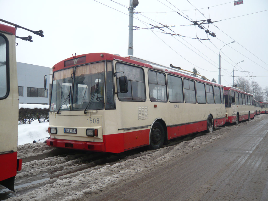 Vilnius, Škoda 14Tr02/6 nr. 1508