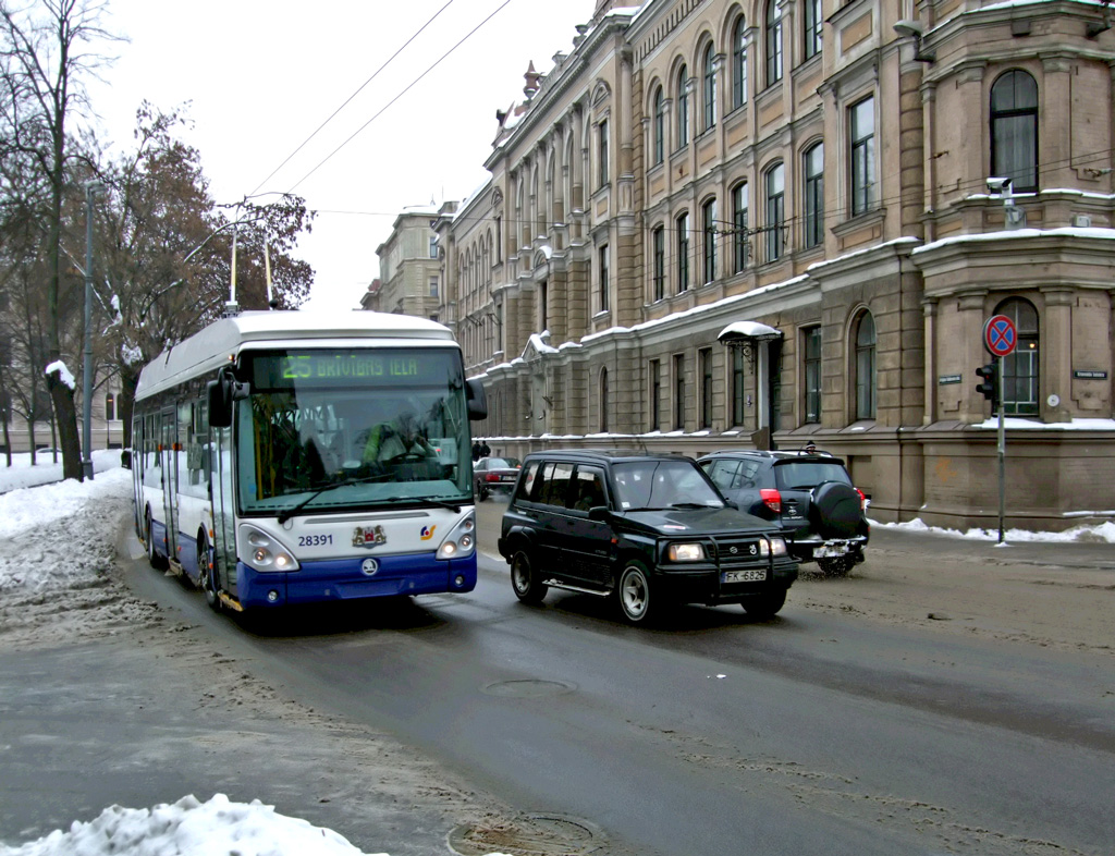 Рига, Škoda 24Tr Irisbus Citelis № 28391