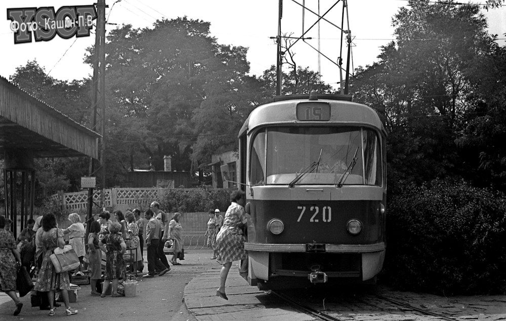 Донецк, Tatra T3SU (двухдверная) № 720