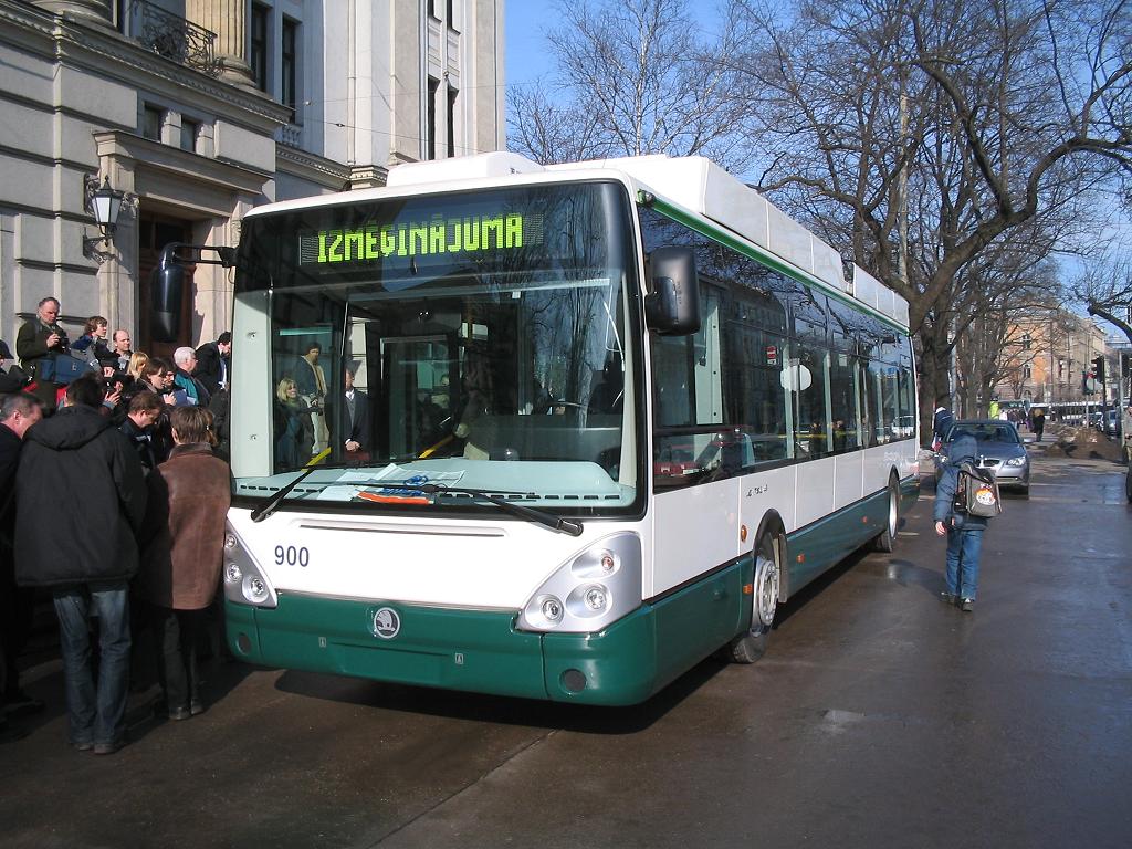 Рига, Škoda 24Tr Irisbus Citelis № 900