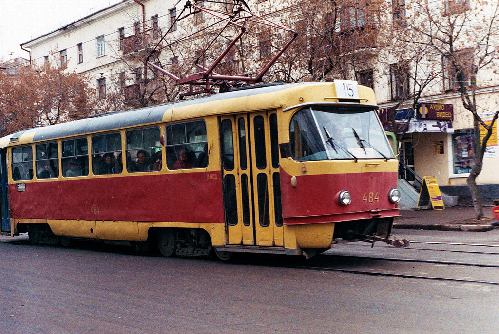 Екатеринбург, Tatra T3SU (двухдверная) № 484