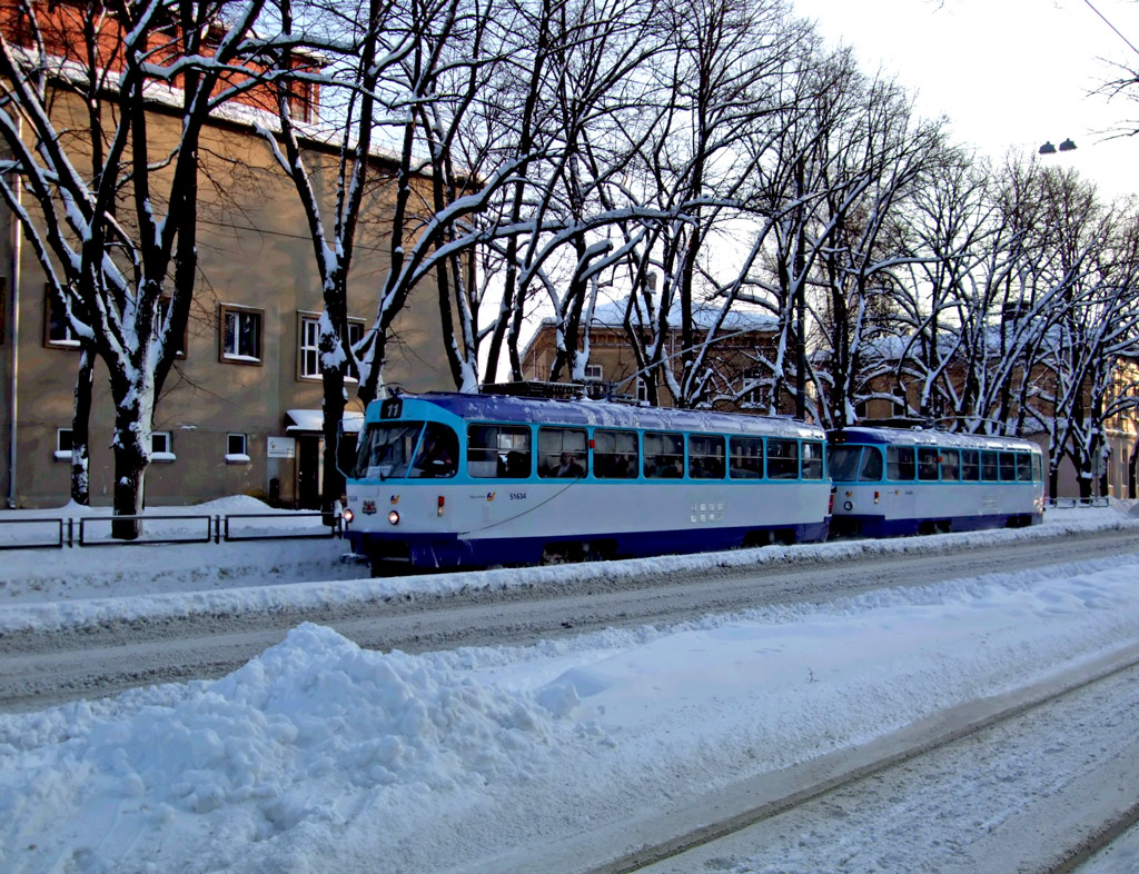 Рига, Tatra T3A № 51634