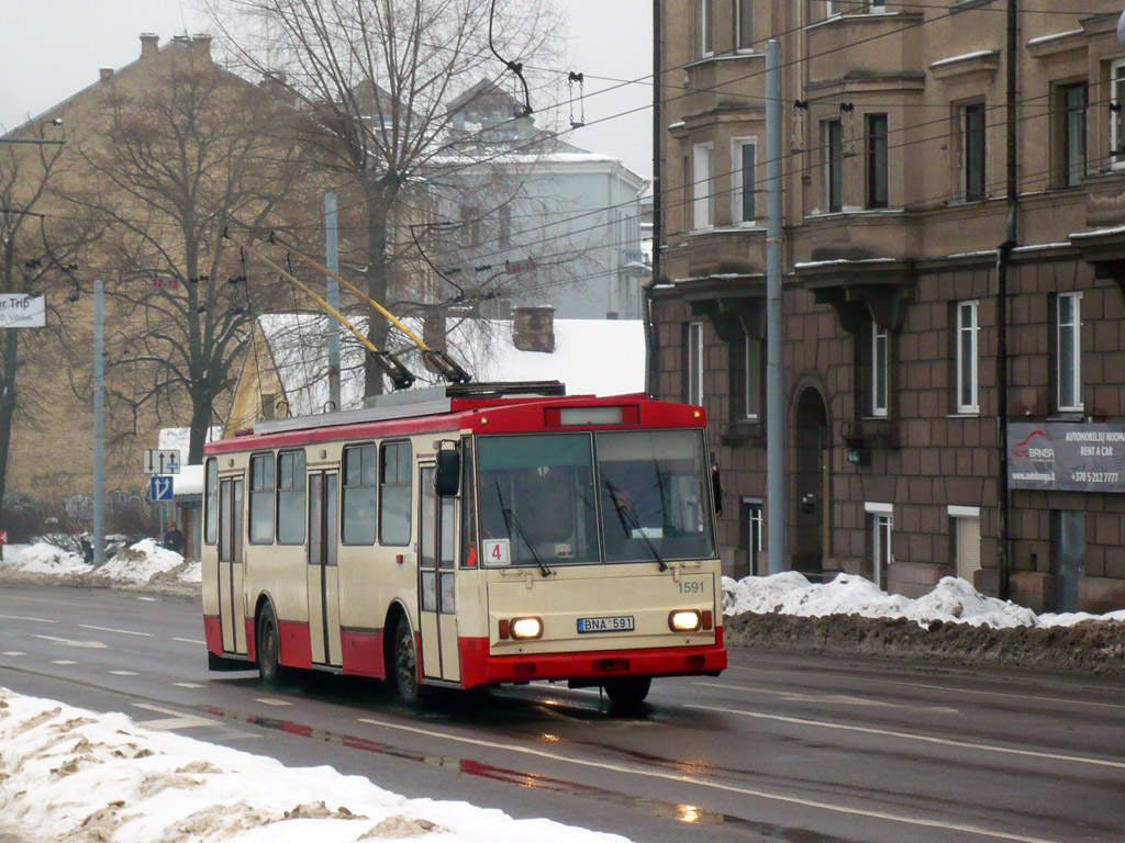 Vilnius, Škoda 14Tr13/6 č. 1591