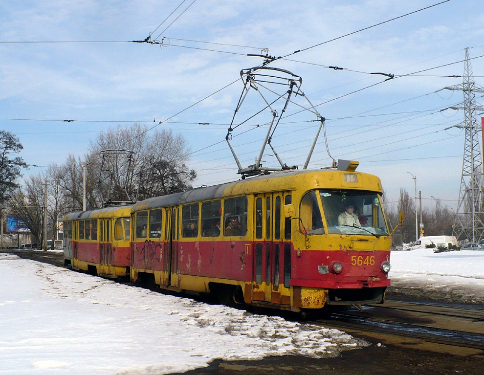Киев, Tatra T3SU № 5646