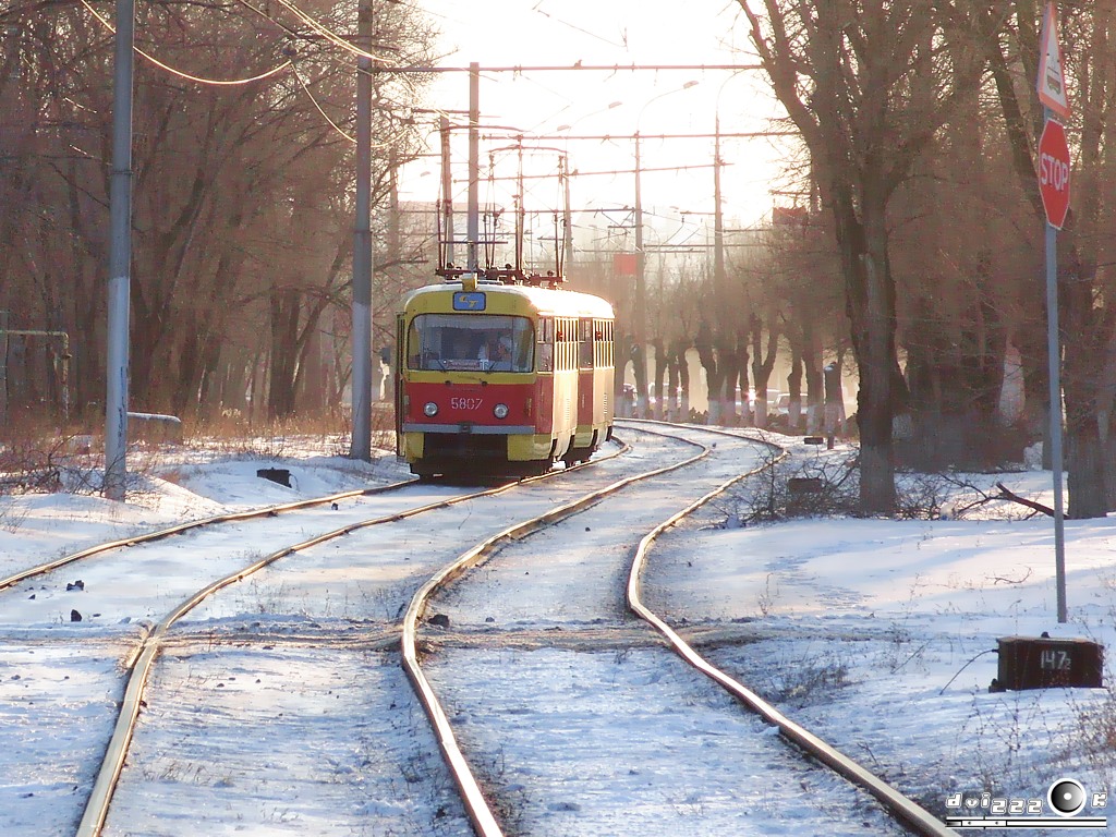 Волгоград, Tatra T3SU № 5807; Волгоград, Tatra T3SU № 5808