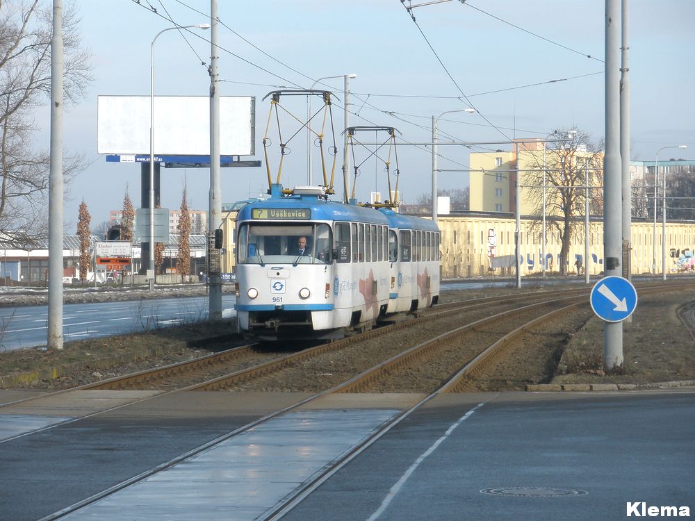 Острава, Tatra T3SUCS № 961