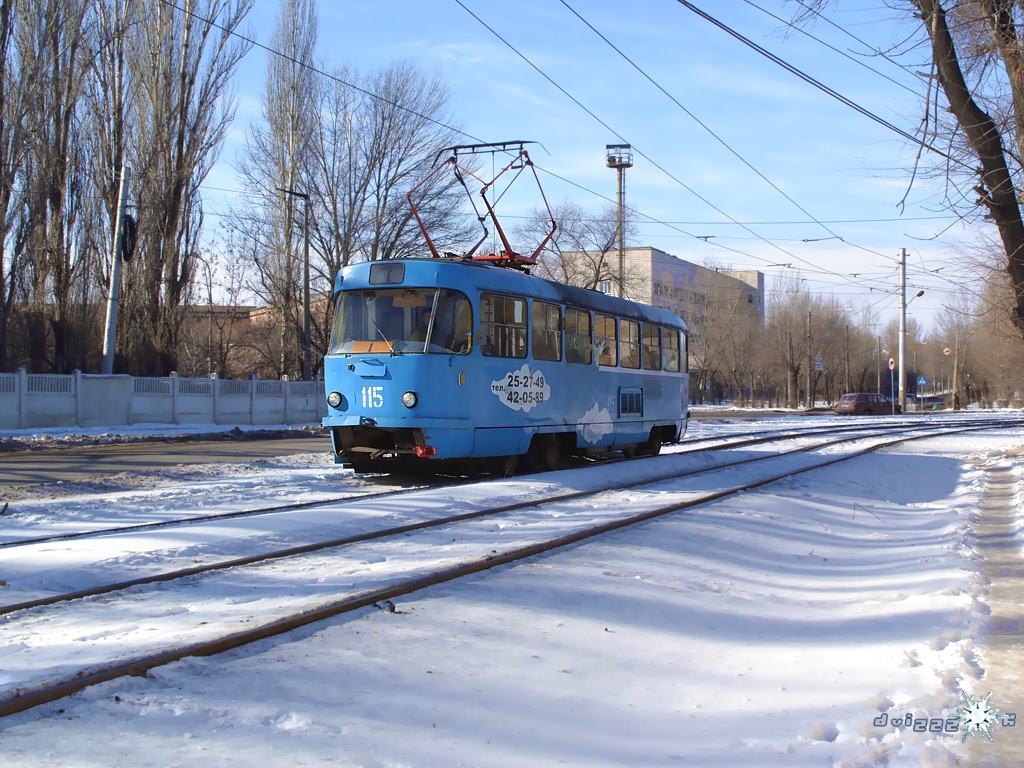 Волжский, Tatra T3SU № 115