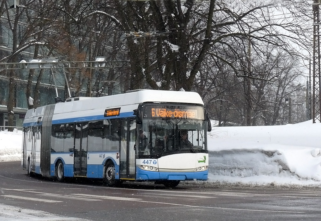 Tallinn, Solaris Trollino III 18 AC Nr 447