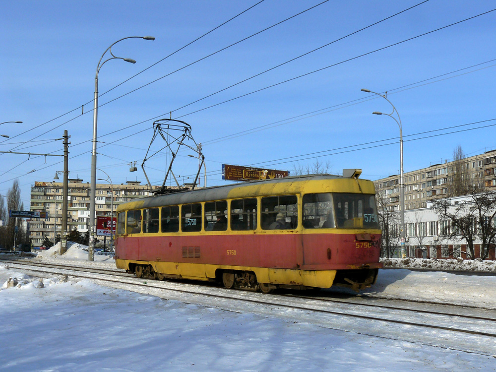 Киев, Tatra T3SU № 5750