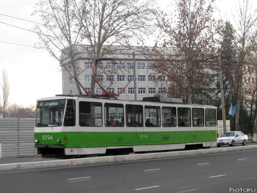 Ташкент, Tatra T6B5SU № 2754