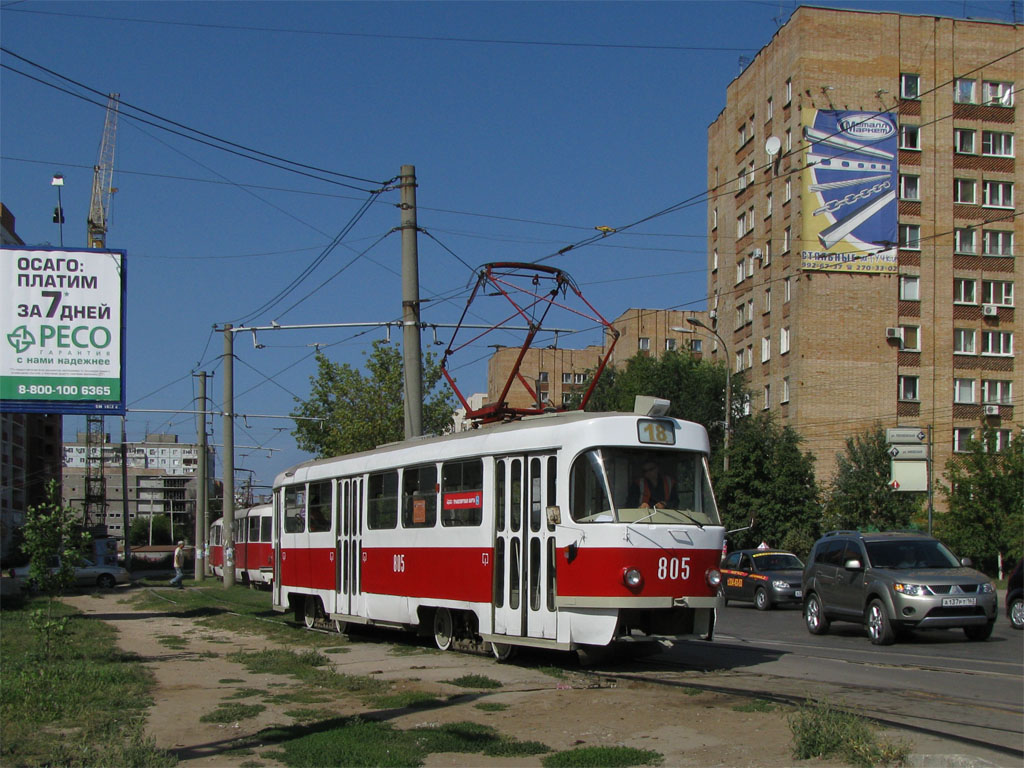 Самара, Tatra T3SU № 805