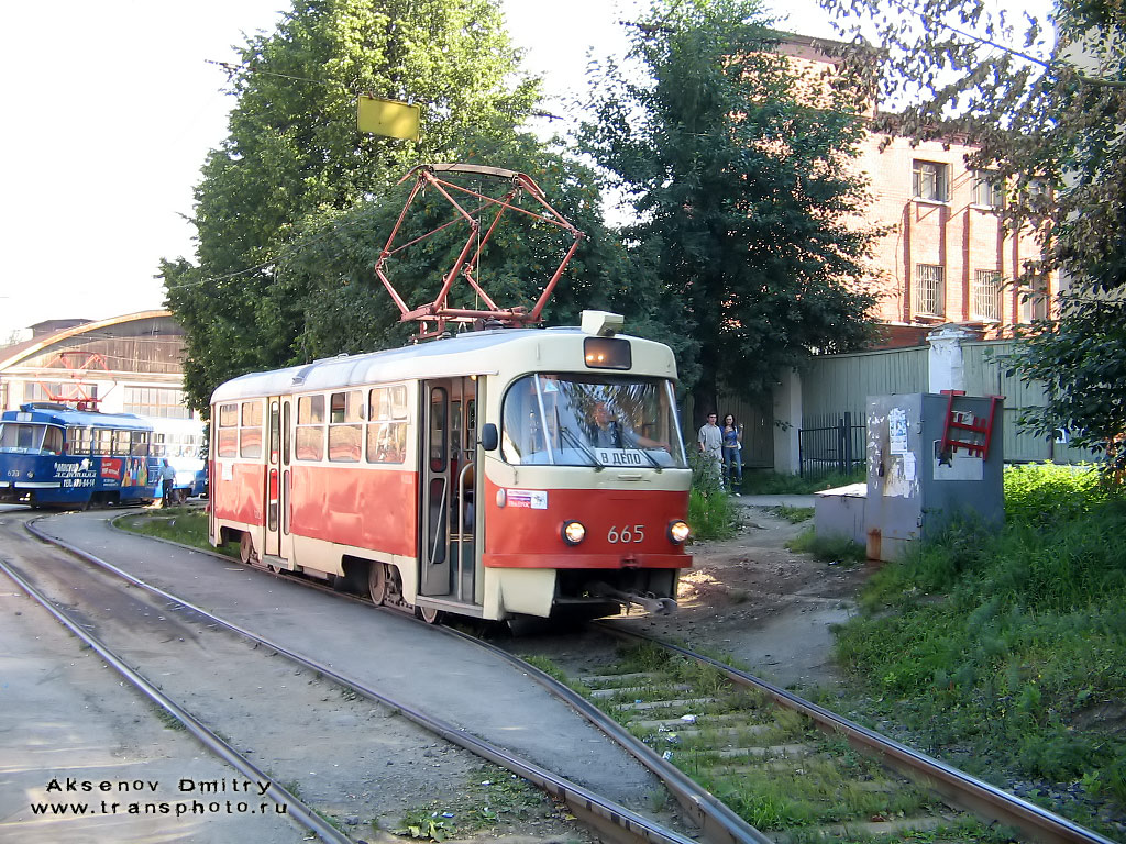 Екатеринбург, Tatra T3SU № 665