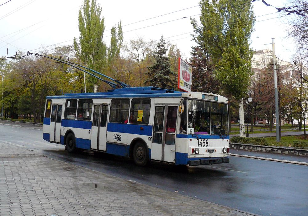 Мариуполь, Škoda 14Tr89/6 № 1468