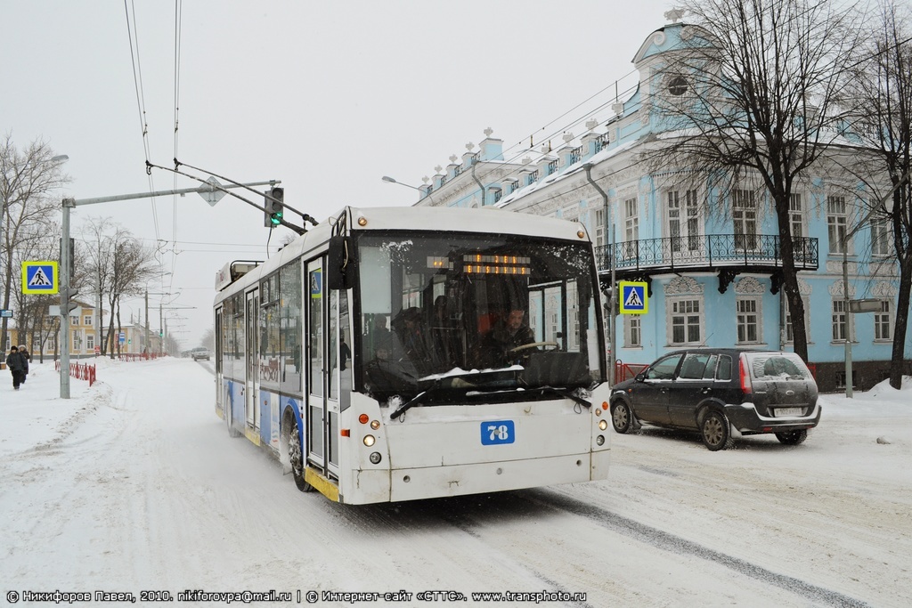 Ярославль, Тролза-5265.00 «Мегаполис» № 78