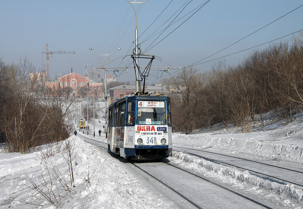 Прокопьевск, 71-605 (КТМ-5М3) № 348