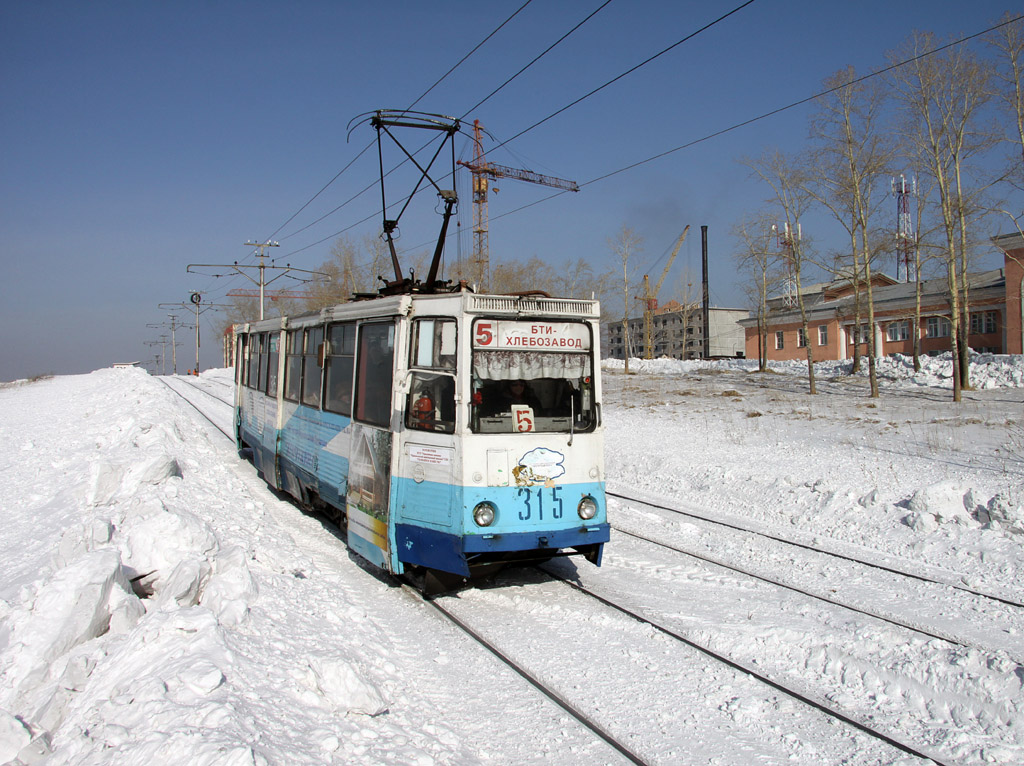 Прокопьевск, 71-605 (КТМ-5М3) № 315