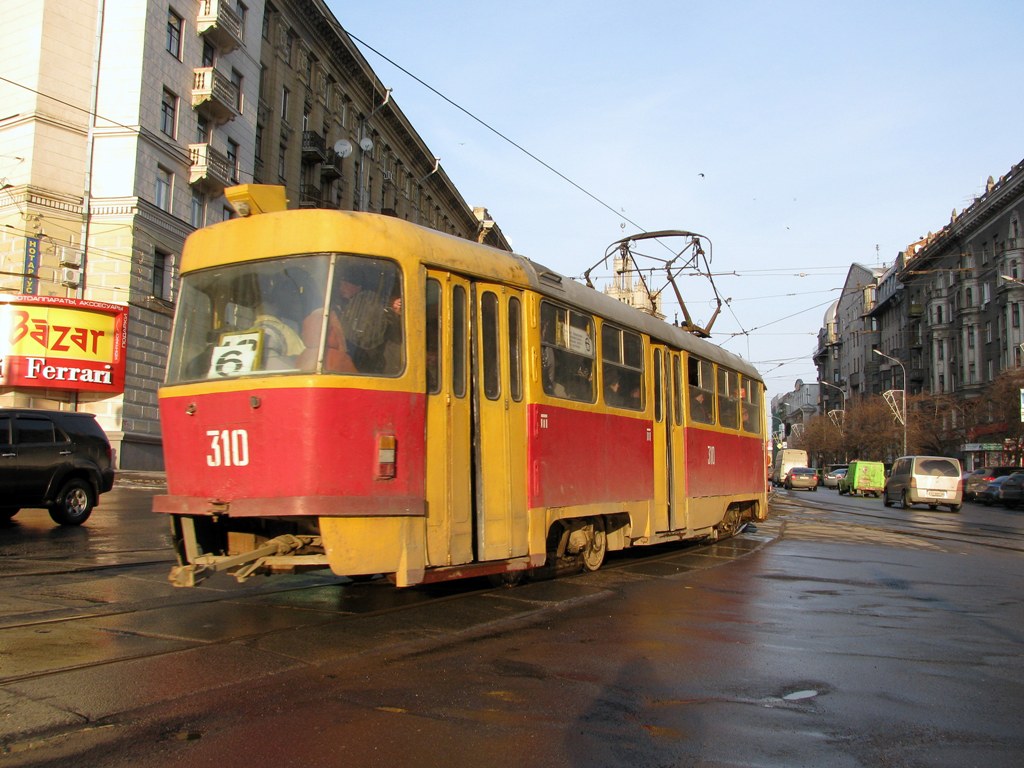 Харьков, Tatra T3SU № 310
