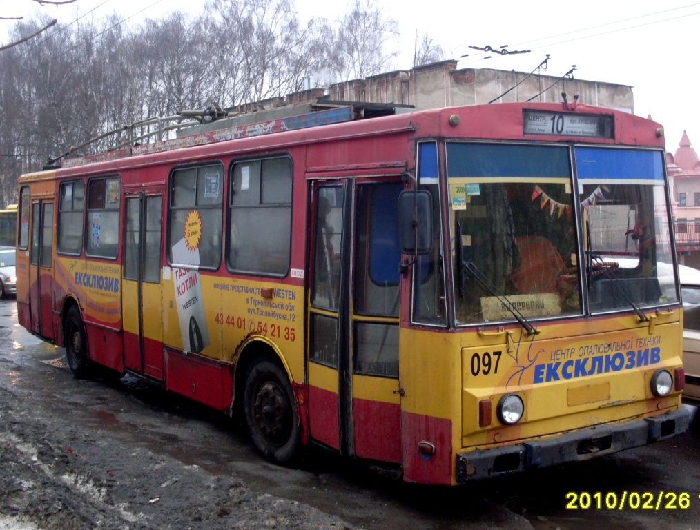Тернополь, Škoda 14Tr02/6 № 097