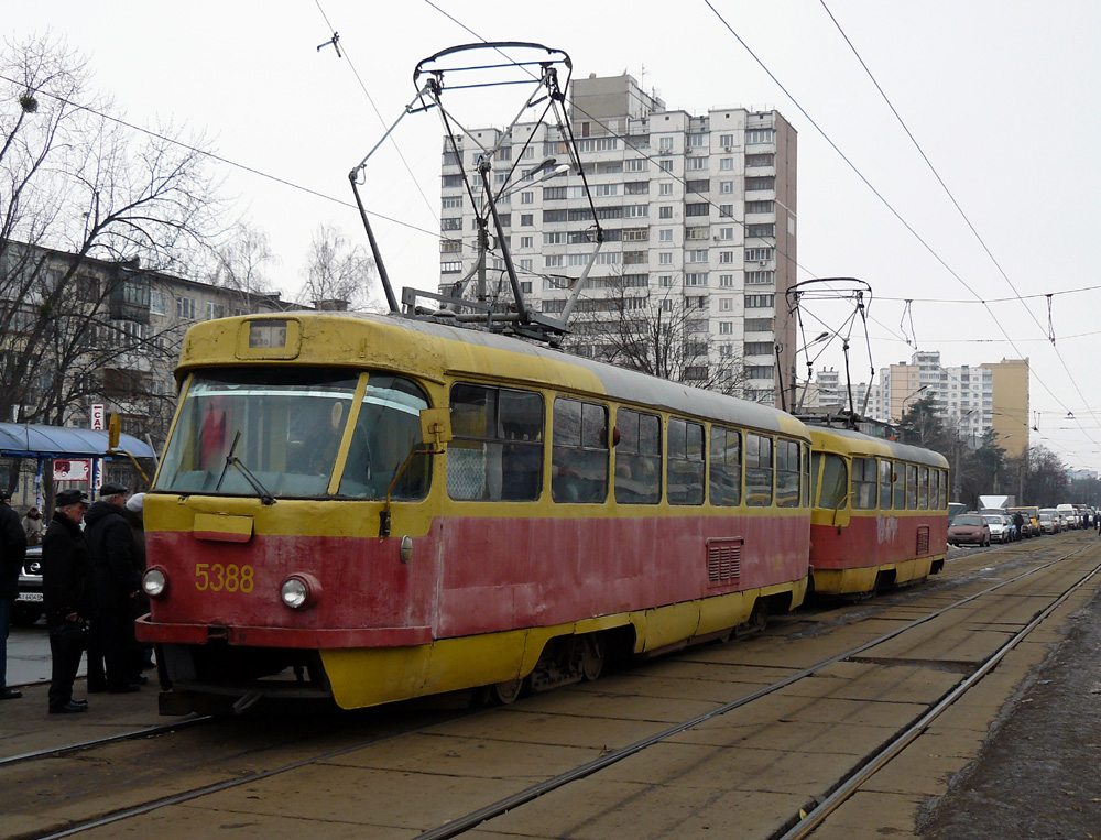 Київ, Tatra T3SU № 5388