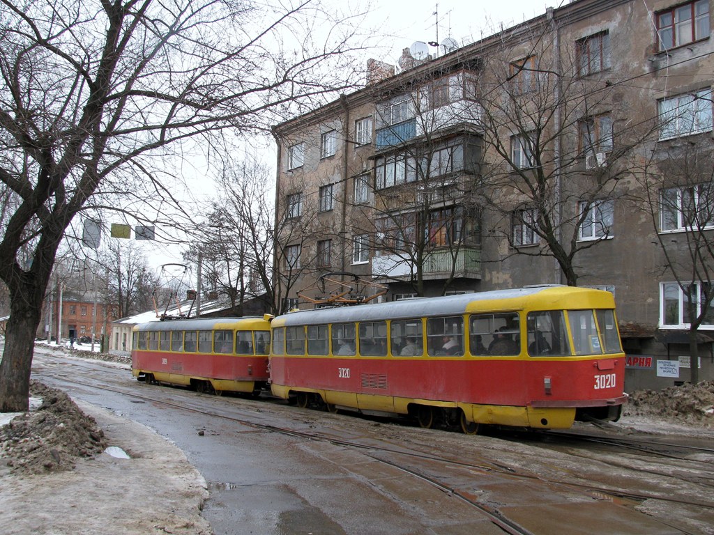Харьков, Tatra T3SU № 3020