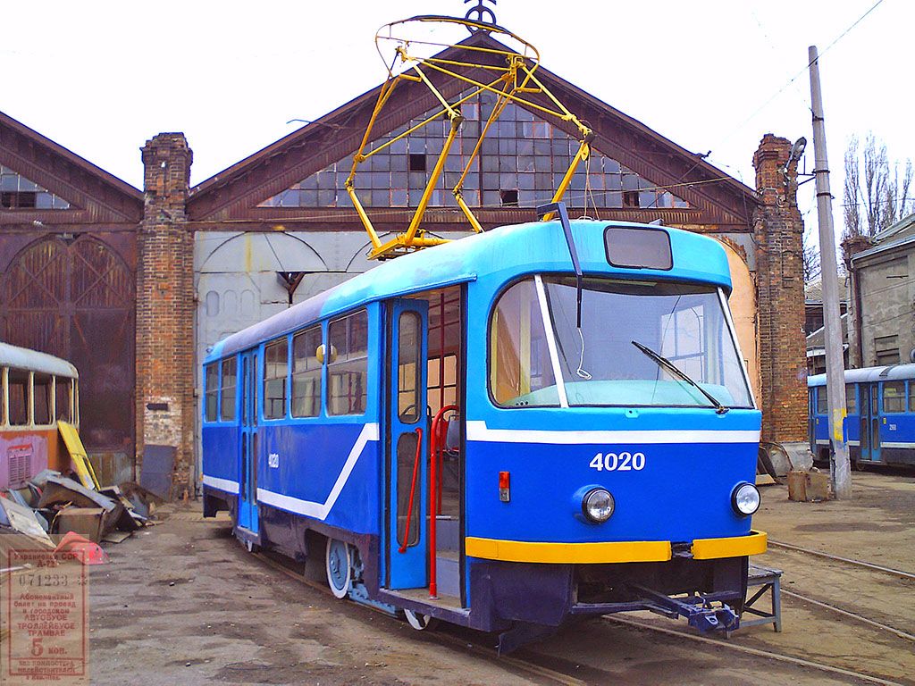 Одесса, Tatra T3R.P № 4020