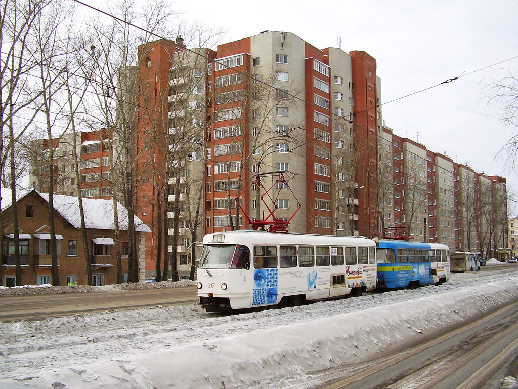 Екатеринбург, Tatra T3SU № 217