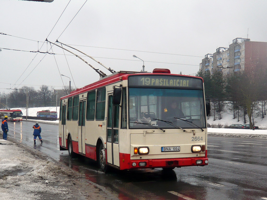 Вильнюс, Škoda 14Tr17/6M № 2664; Вильнюс — Проишествия, ДТП, поломки