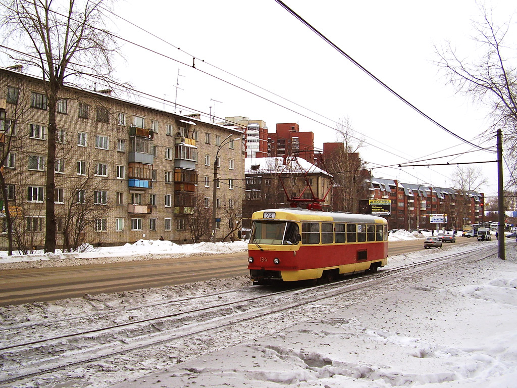 Екатеринбург, Tatra T3SU № 134